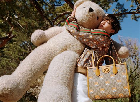 gucci teddy bear.